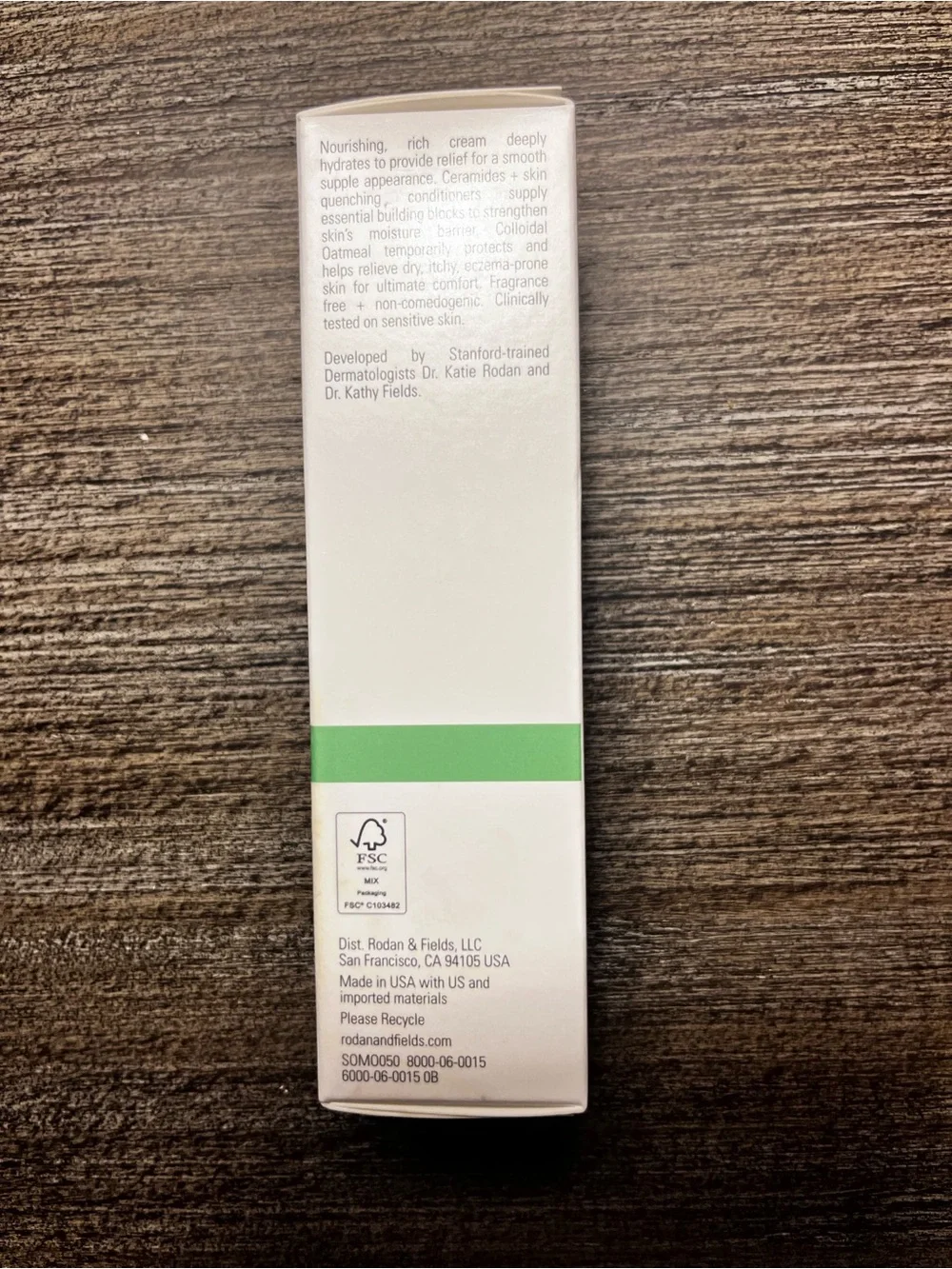 Rodan+Fields Soothe Moisturizing Rescue Cream 1.7 Fl Sealed in Box, Exp. 7/22